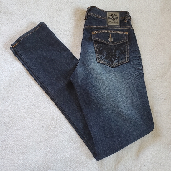 Jean J18 taille mi-haute et jambe skinny en denim stretch | Emporio Armani